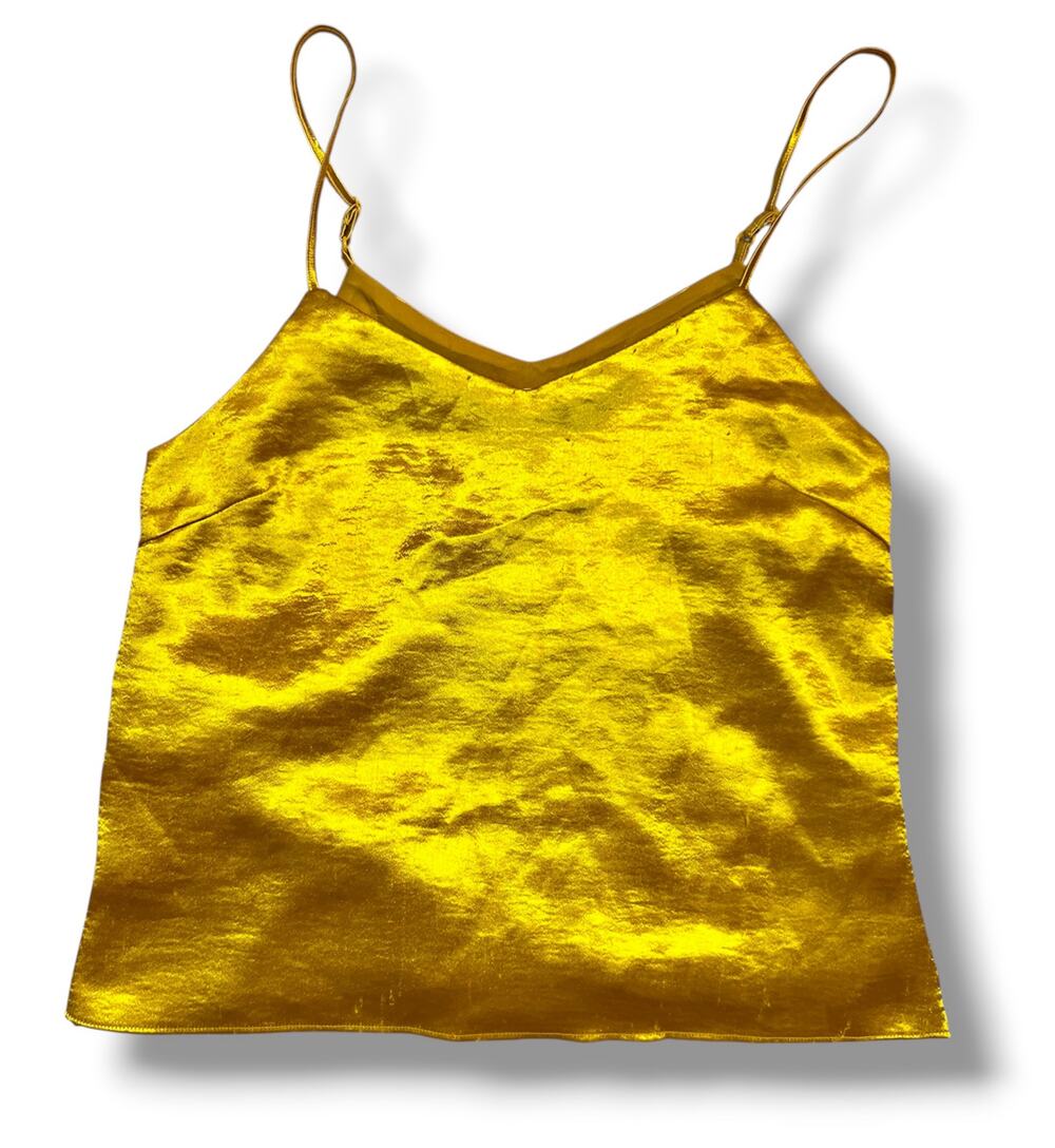 Glamorise strappy gold camisole